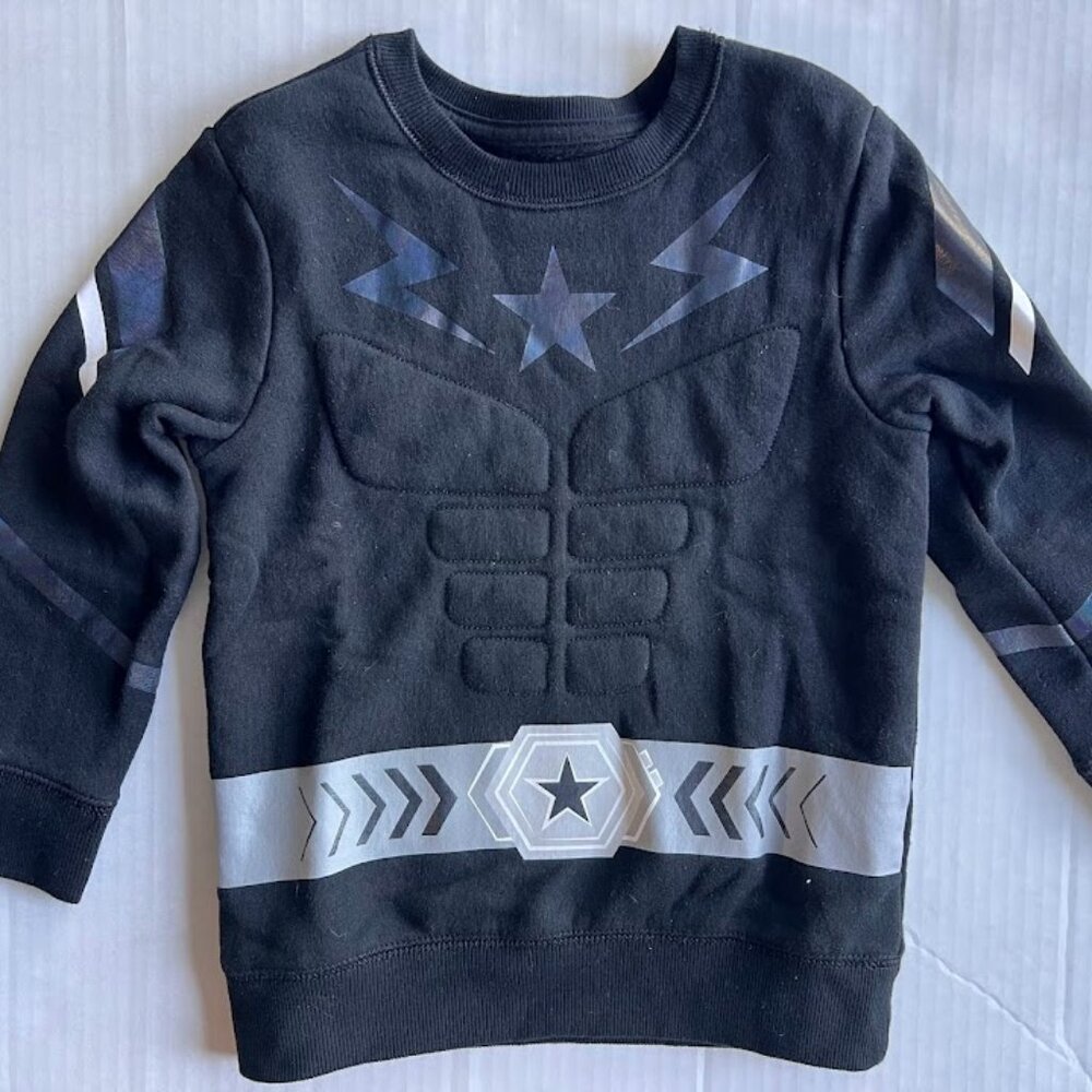 Cat & Jack Boys' Thermal Long Sleeve Shirt - Navy Blue - Size 4T